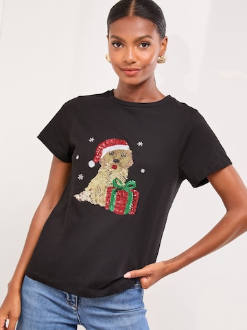 Maglietta di Lipsy in nero: frontale