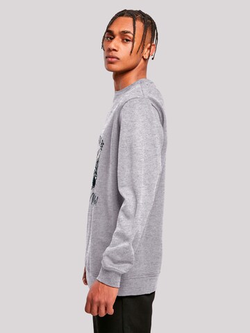 Sweat-shirt 'Kätzchen You Gotta Be Kitten Me!' F4NT4STIC en gris