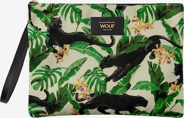 Wouf Cosmetic Bag in Green: front