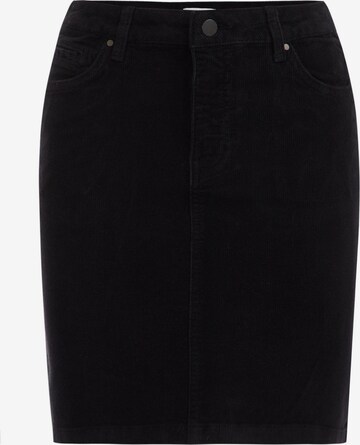 WE Fashion Skirt in Black: front