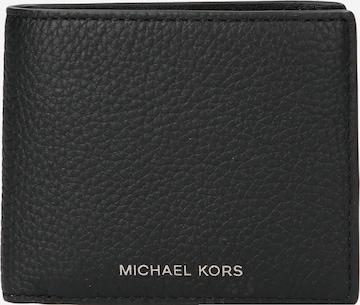 Michael Kors Geldbörse 'BILLFOLD' in Schwarz: predná strana