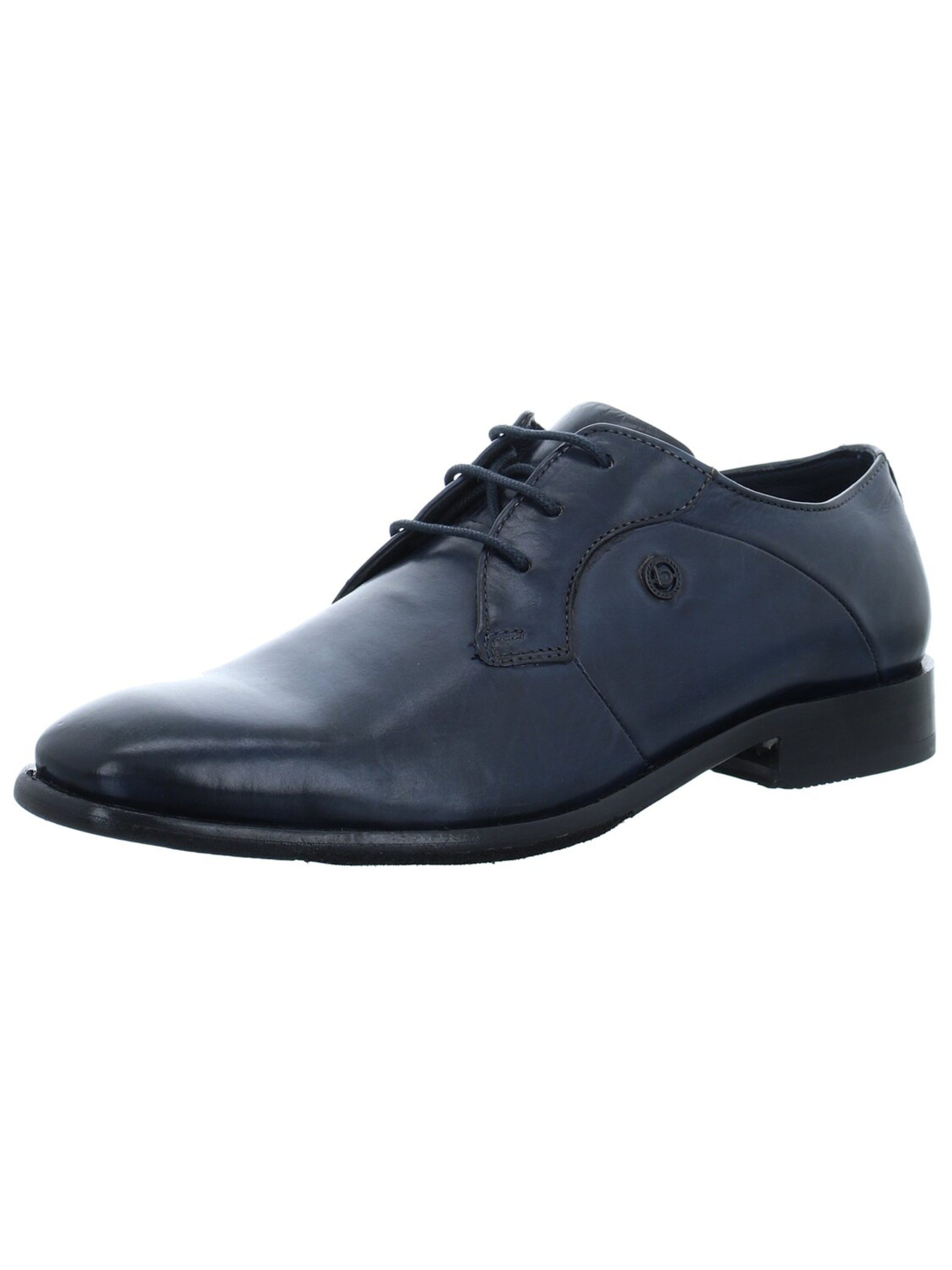 bugatti Schnürschuh‌‌‌‌‌ in Blau: Vorderseite