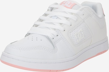 Baskets basses 'MANTECA' DC Shoes en blanc : devant