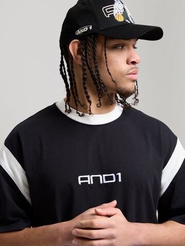 AND1 T-Shirt 'Dancefloor' in Schwarz