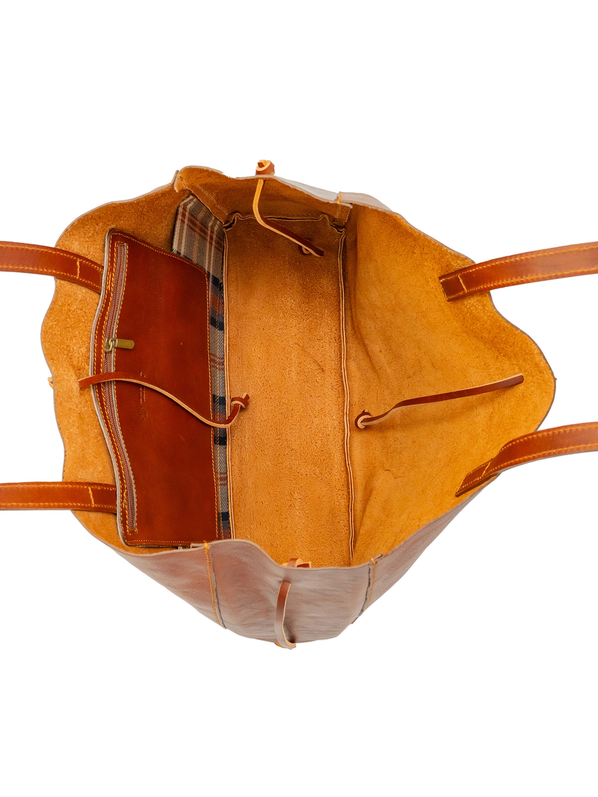 bupell Shoulder Bag 'Aurelia' in Brown