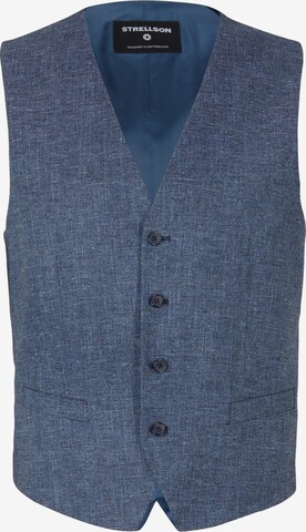 STRELLSON Gilet 'Gyl' in Blauw: voorkant