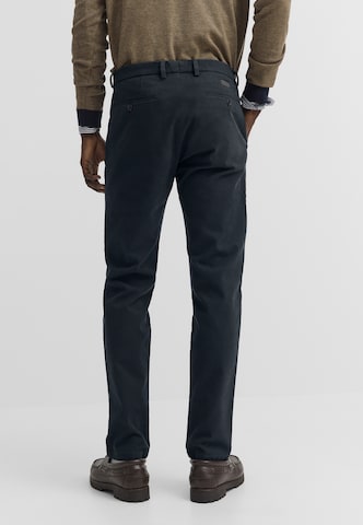 bugatti Štandardný strih Chino nohavice - Modrá