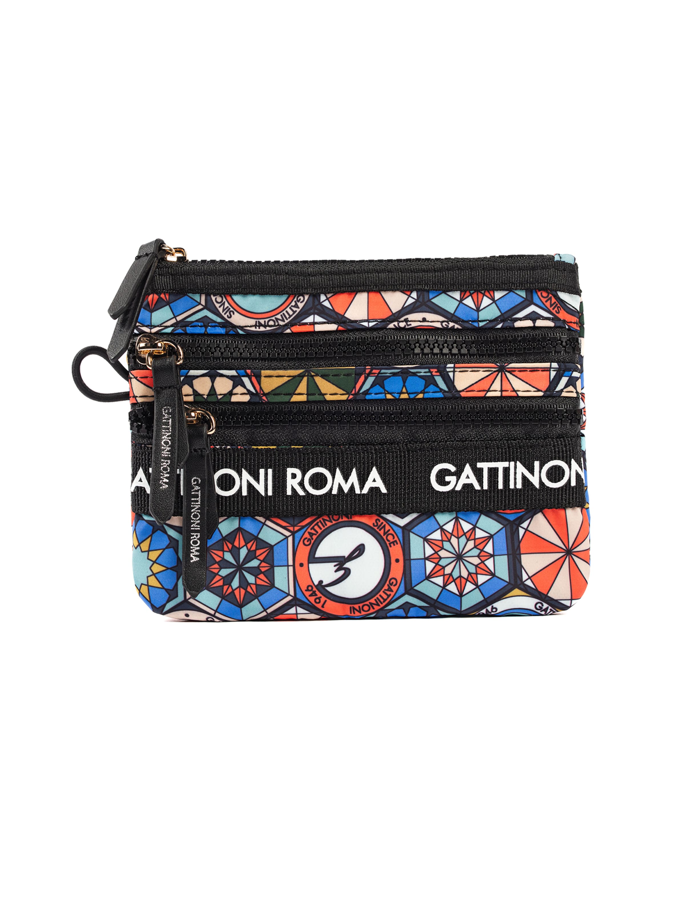 Gattinoni Cosmetic Bag in Black: front