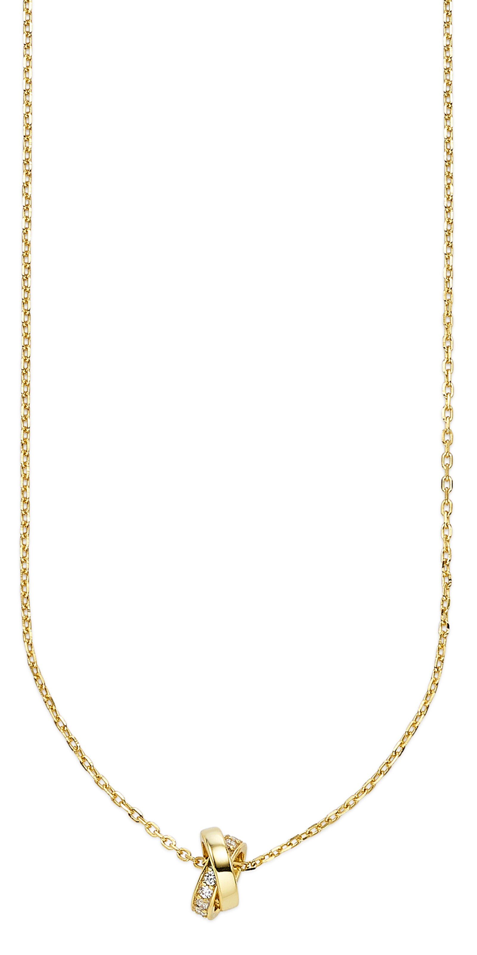 Aniston Necklace in Gold