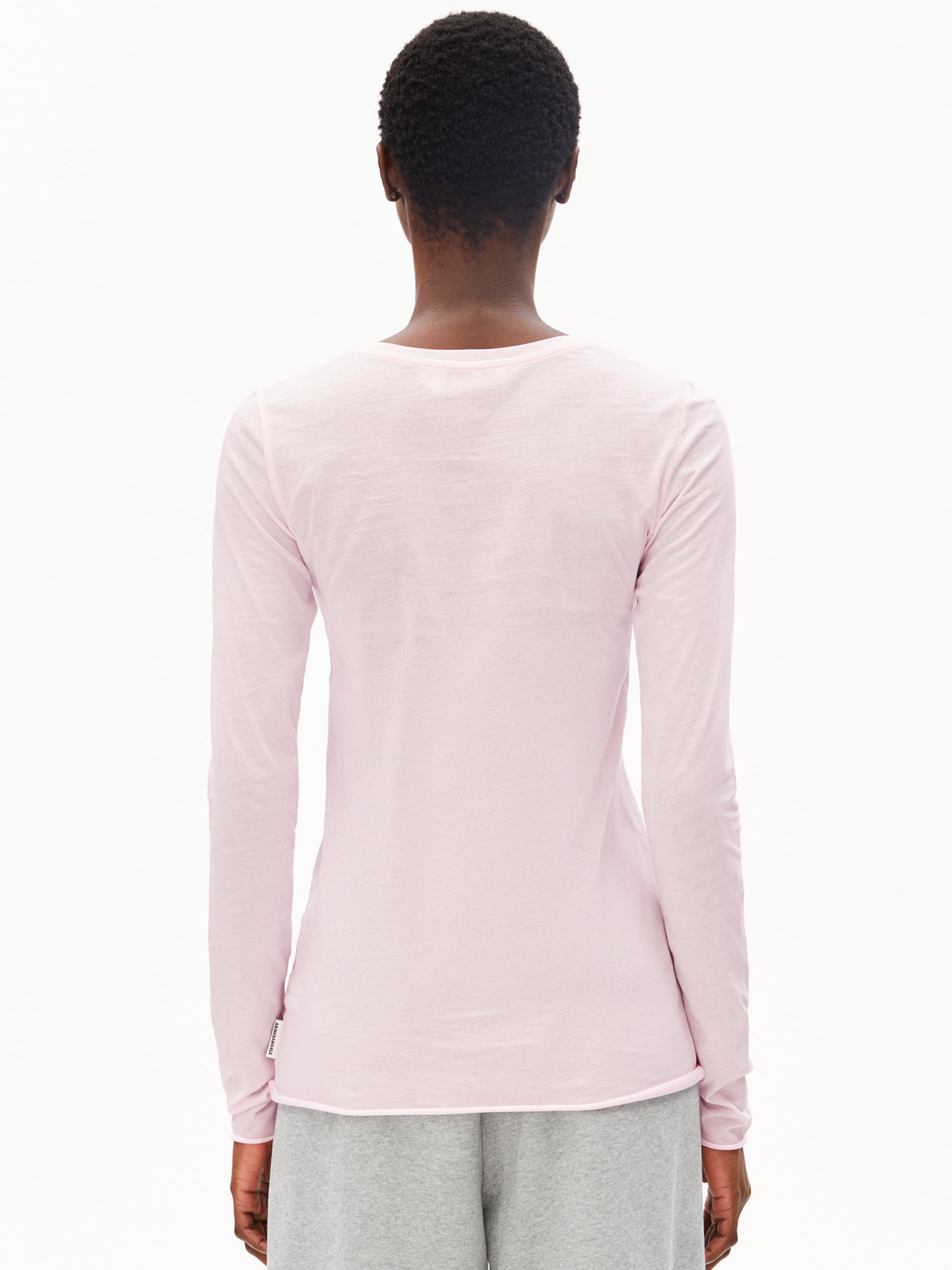 ARMEDANGELS Shirt in Roze: voorkant