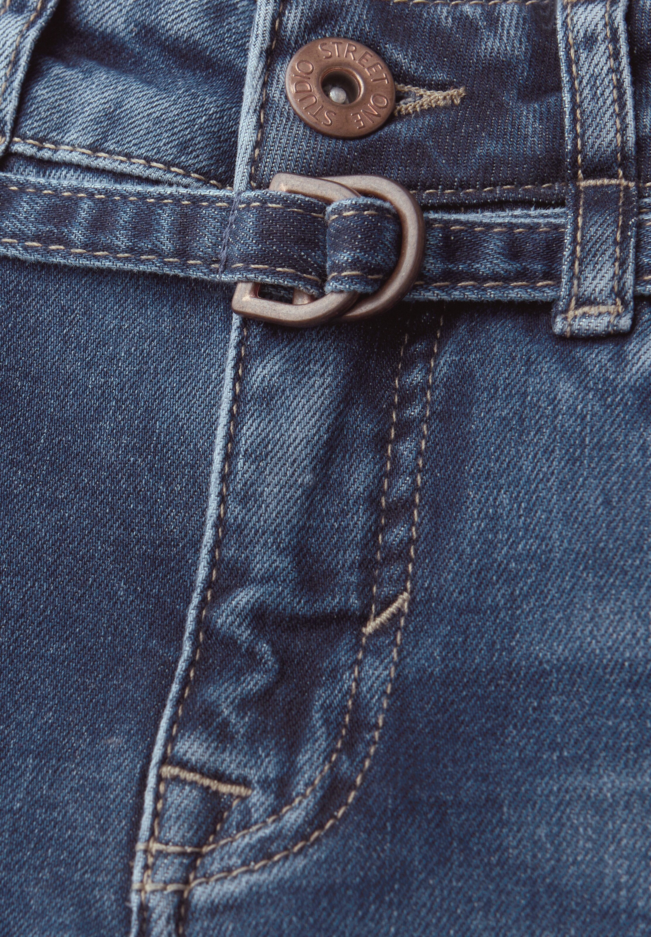 Street One Studio Wide leg Jeans in Blue