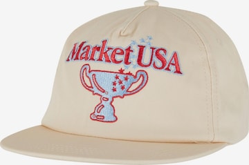 MARKET Czapka z daszkiem '1990' w kolorze beżowy: przód