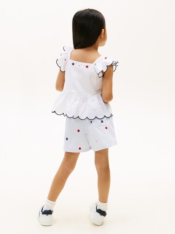 Top di TOMMY HILFIGER in bianco