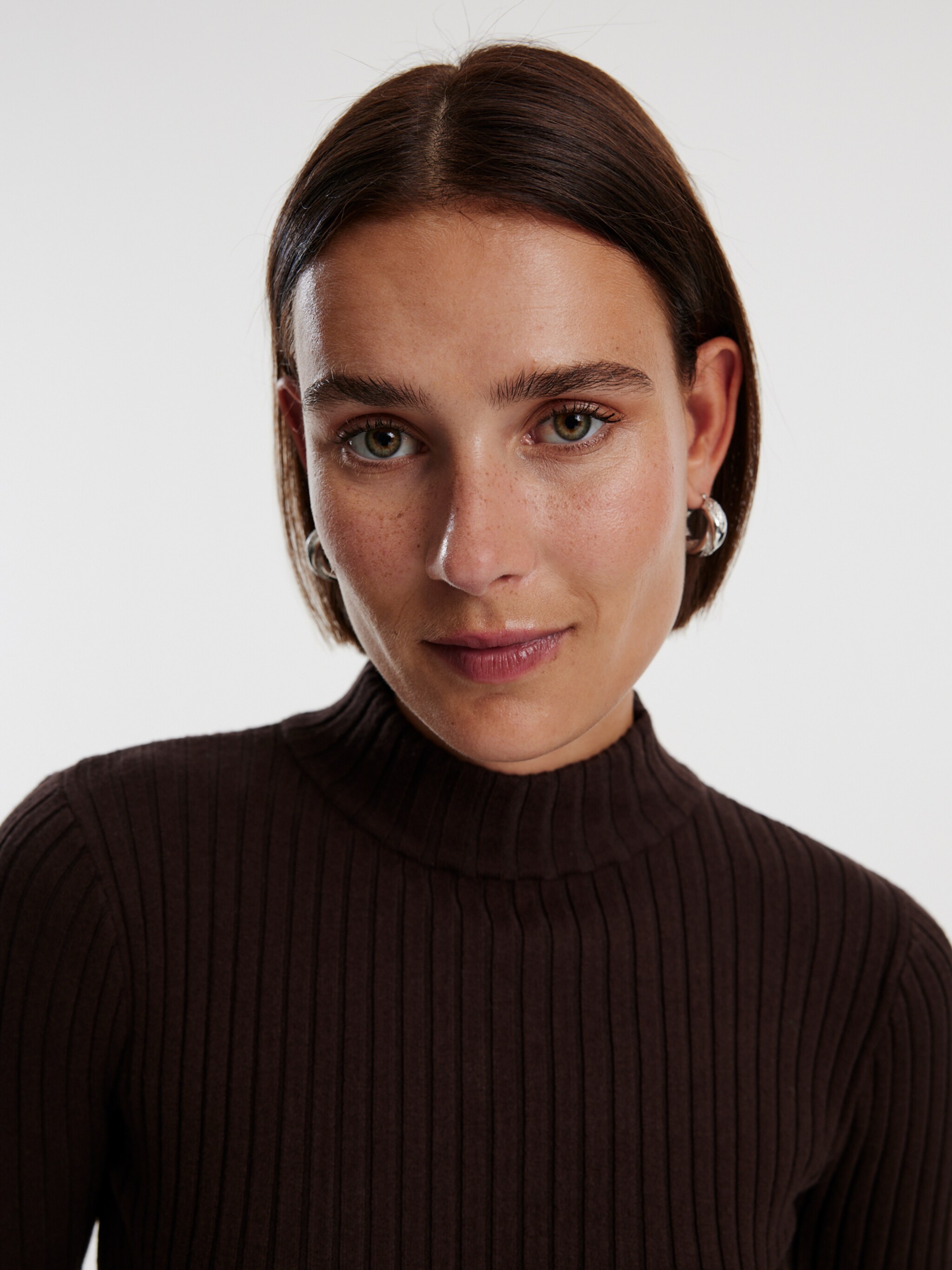 EDITED Producten Trui 'JANNICE' Bruin