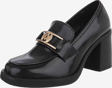 Ital-Design Pumps in Schwarz: Vorderseite