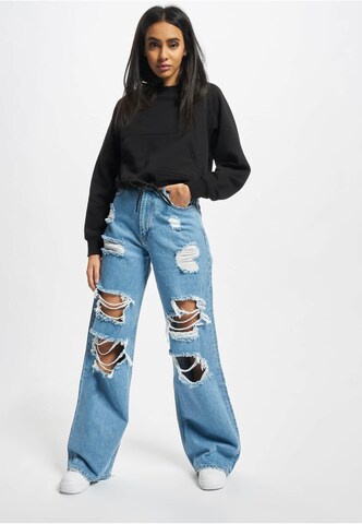 2Y Premium Wide leg Jeans 'Carla' in Blauw