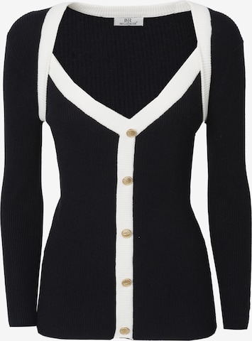 Influencer Trui in Zwart: voorkant