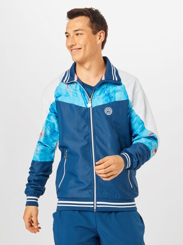 BIDI BADU Athletic Jacket 'Jabu' in Blue: front