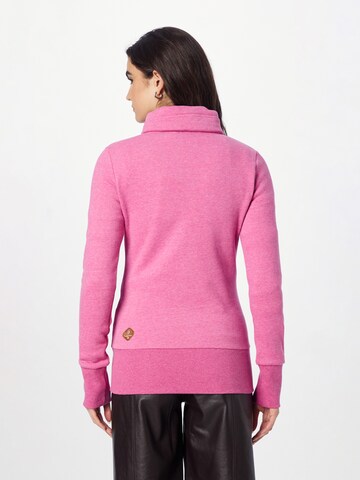 Ragwear Zip-Up Hoodie 'Rylie' in Pink