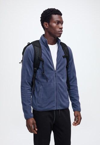 4F - Chaqueta polar funcional en azul