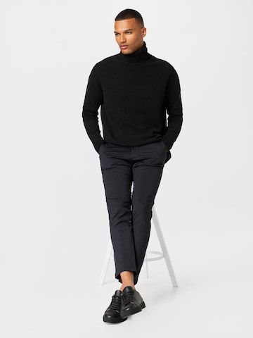 Matinique Regular Chino trousers 'Liam' in Black
