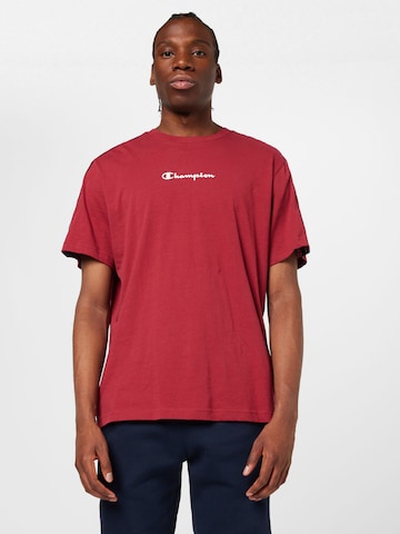 Champion Authentic Athletic Apparel Shirt 'Legacy' in Red: front