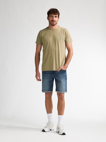 T-Shirt Petrol Industries en marron