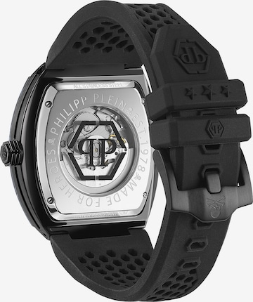 juoda Philipp Plein Analoginis (įprasto dizaino) laikrodis