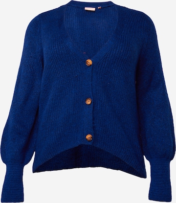 ONLY Carmakoma Knit Cardigan 'CLARE' in Blue: front