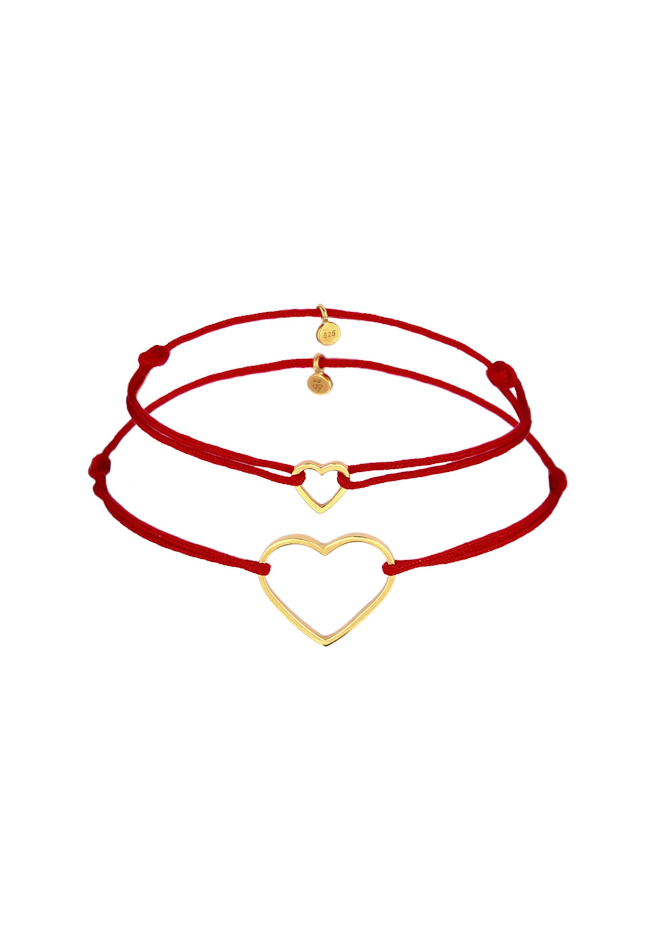 ELLI Schmuckset in Gold: Vorderseite