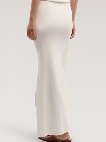 Trussardi - Falda en blanco