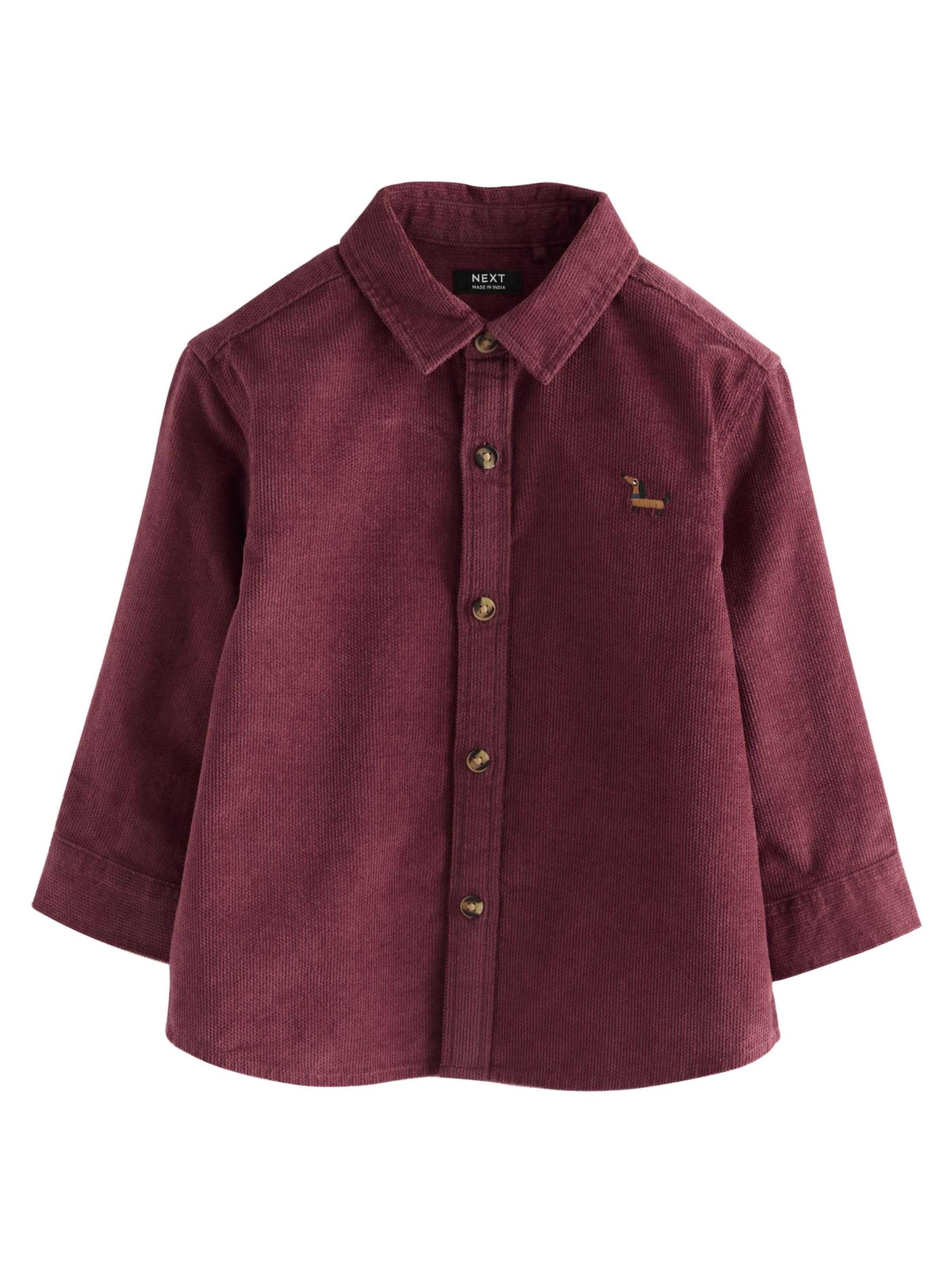 Regular fit Camicia di Next in lilla: frontale