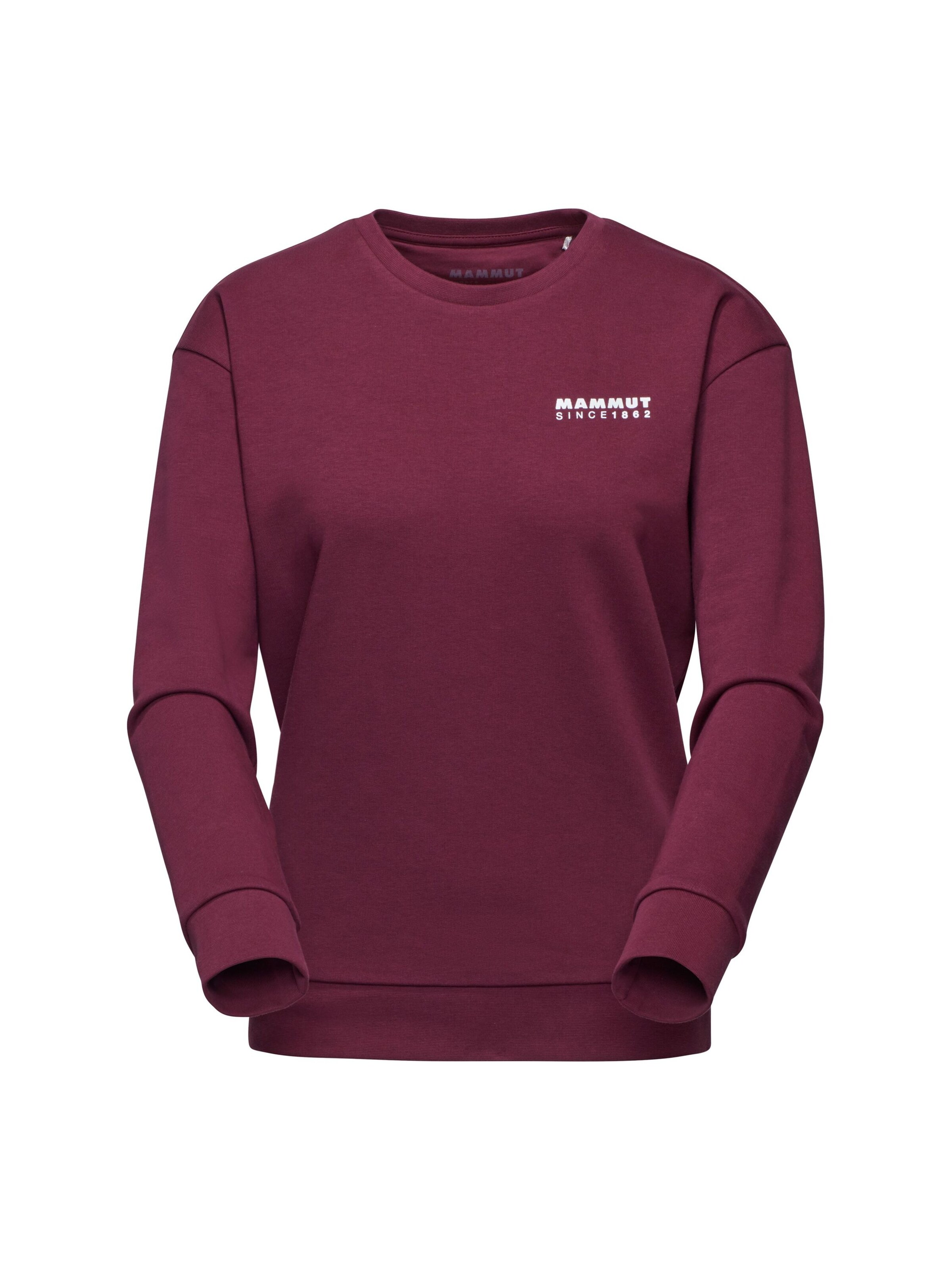 MAMMUT Sportsweatshirt  ‘Core 1862’ in Rot: Vorderseite