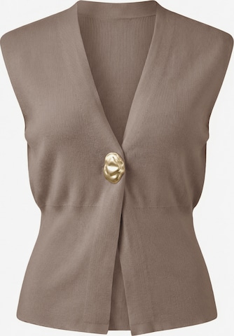 Imily BelaKardigan bez rukava - siva boja: prednji dio