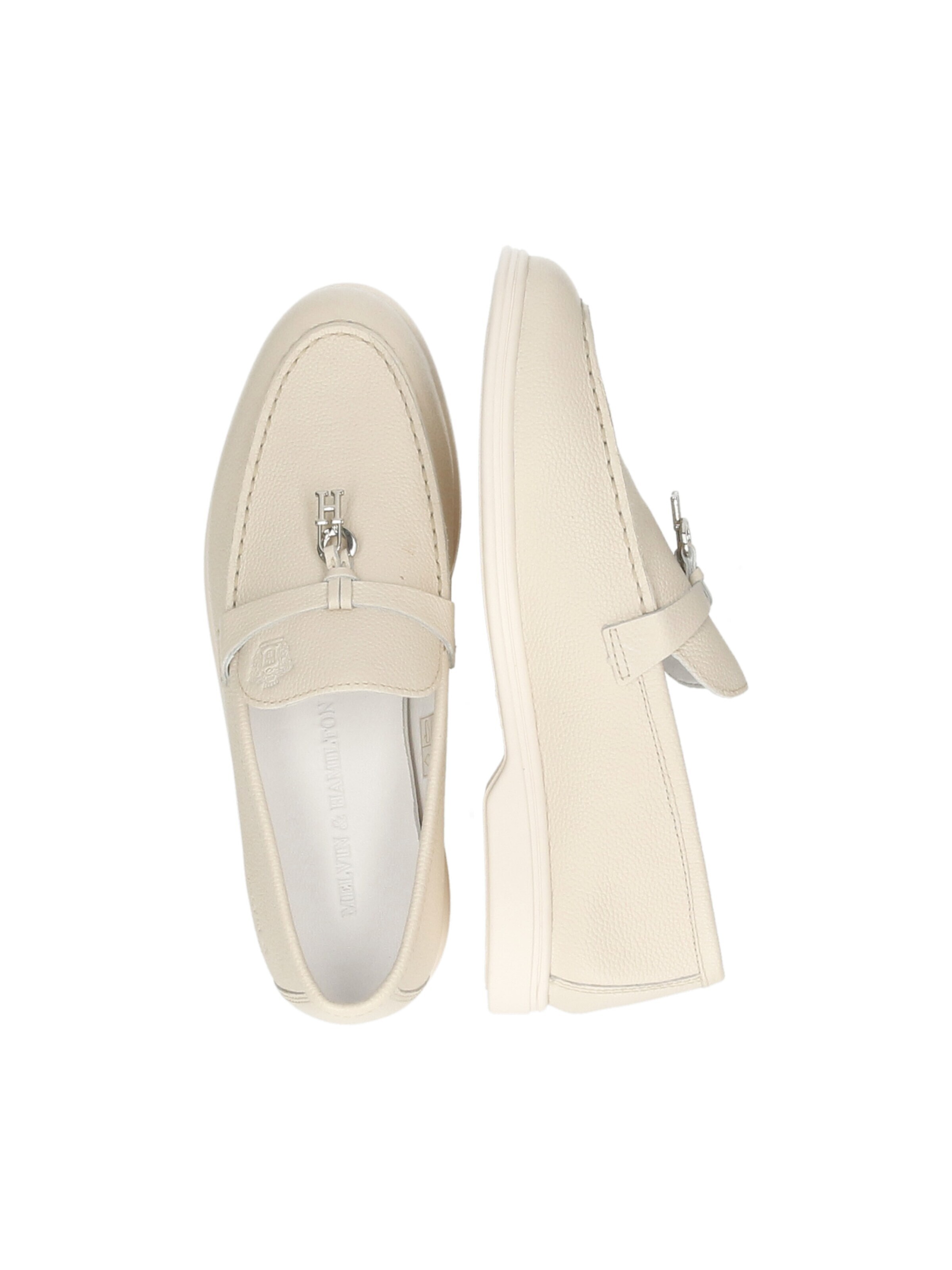 MELVIN & HAMILTON Classic Flats 'Adley 3' in Beige