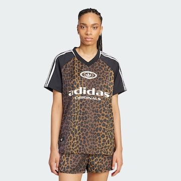 ADIDAS ORIGINALS Shirt in Bronze: front