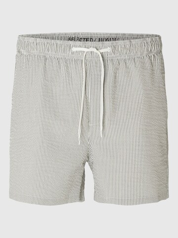 SELECTED HOMME Badeshorts in Grün