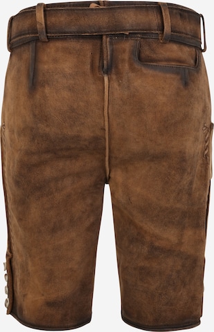 Regular Pantalon folklorique 'Moritz' MARJO en marron