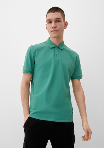 QS Shirt in Grün: Vorderseite