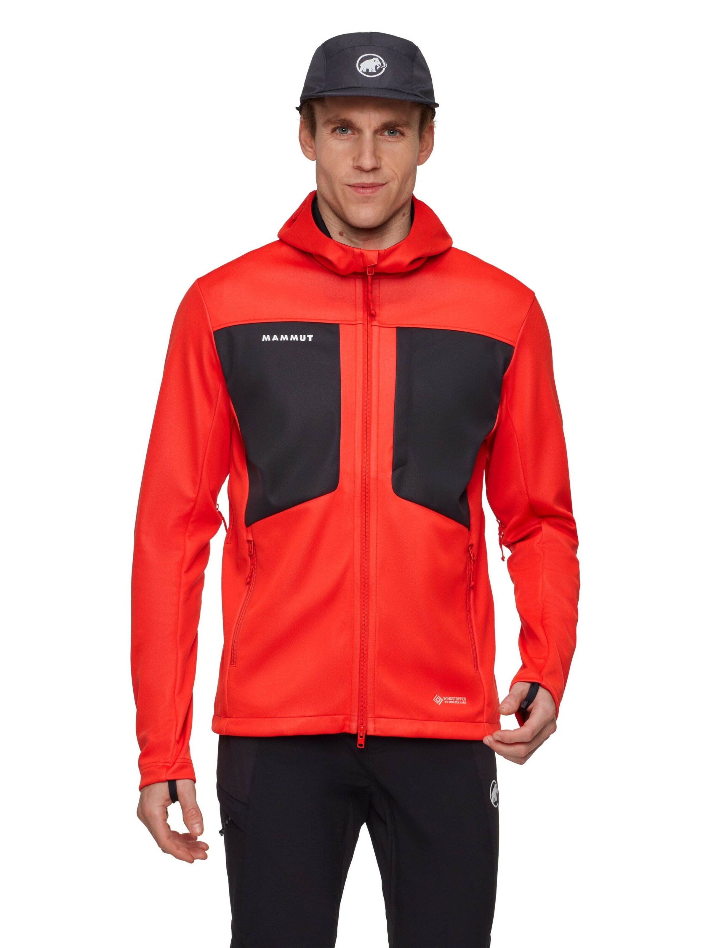 MAMMUT Outdoorjacke in Rot: Vorderseite