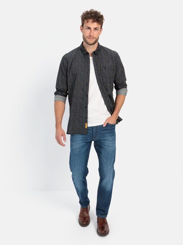 CAMEL ACTIVE Regular Fit Hemd in Schwarz