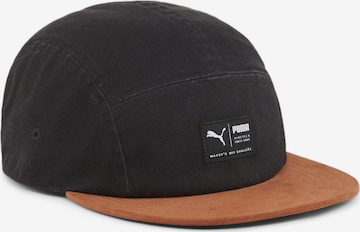 Cappello da baseball sportivo 'Skate 5' di PUMA in nero: frontale