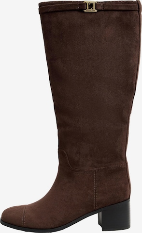 Lipsy Stiefel in Braun: Vorderseite