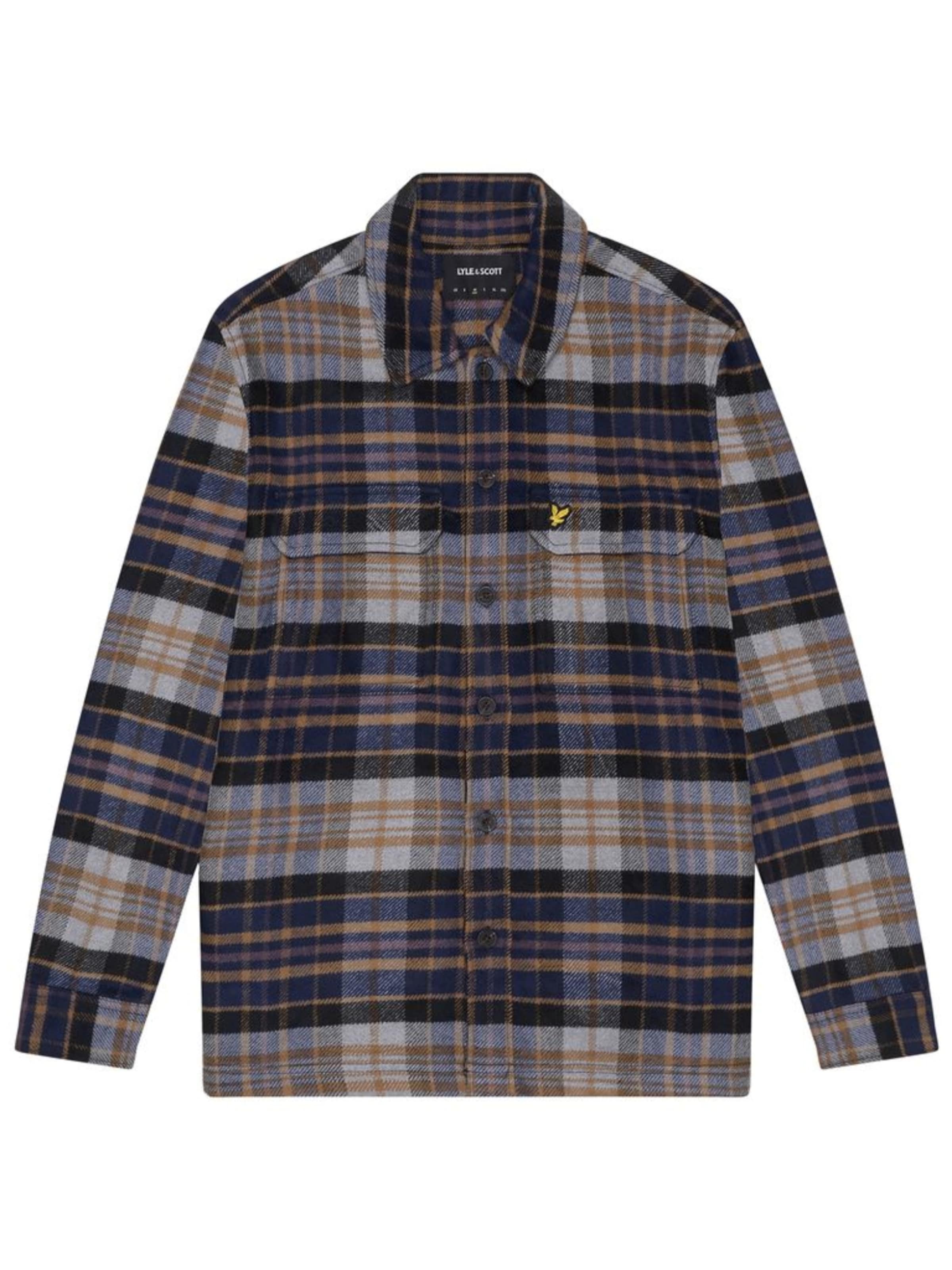 Chemise Lyle & Scott en bleu : devant