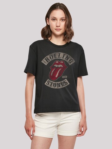 F4NT4STIC Shirt 'The Rolling Stones Tour '78 Vector' in Black: front