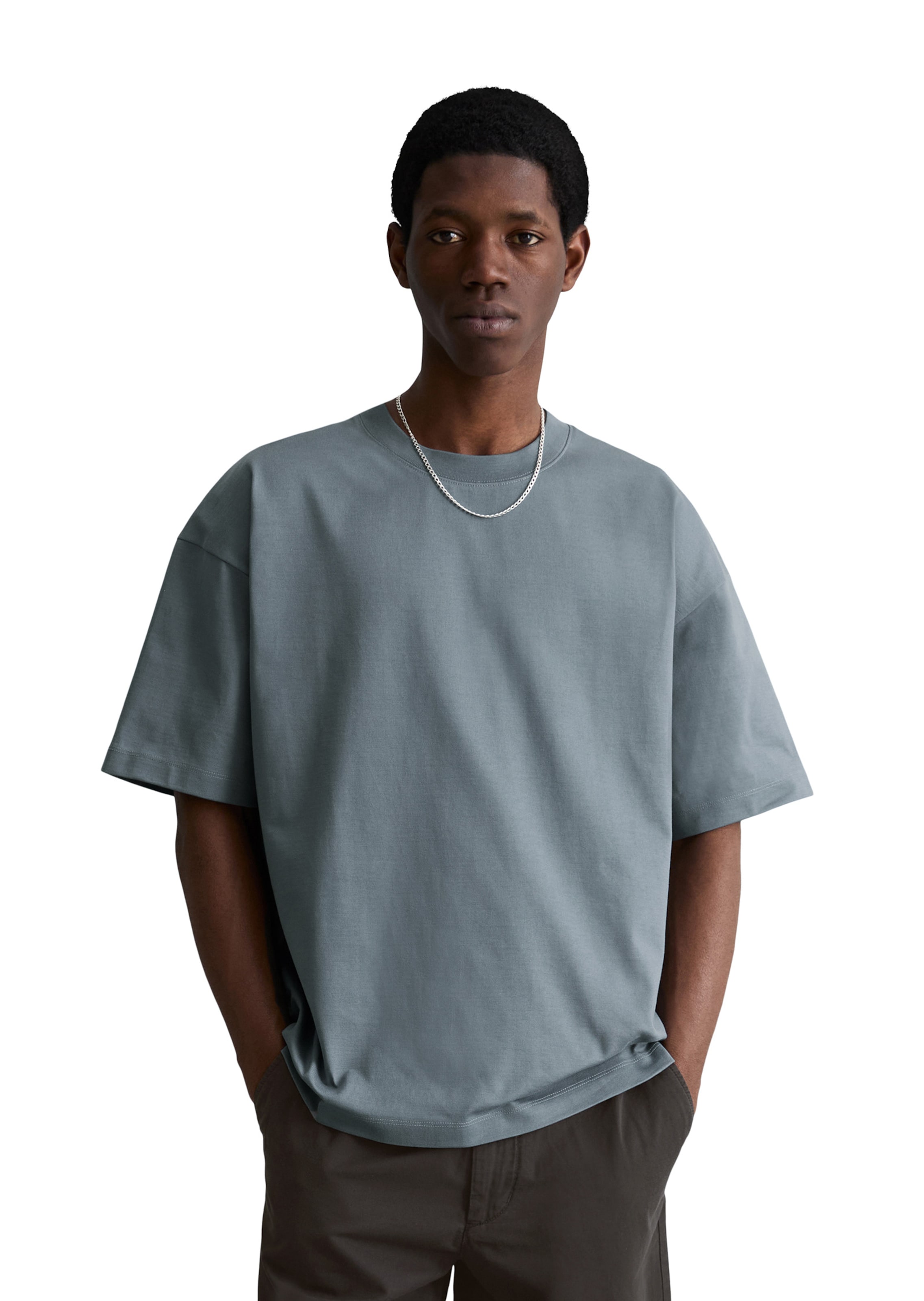 Marc O'Polo DENIM Shirt 'Dfc' in Blue: front