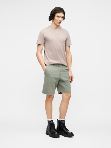 GAP Regularen Hlače 'ESSENTIAL' | zelena barva