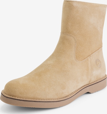 Travelin Bootie 'Vivienne' in Beige: front
