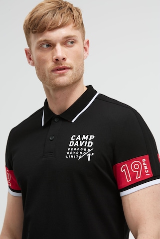 Maglietta di CAMP DAVID in nero