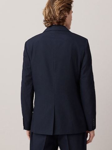 Coupe regular Veste de costume Next en bleu